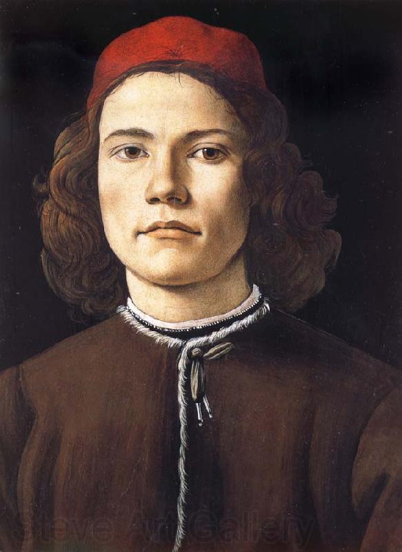 Sandro Botticelli Portrait of a young man